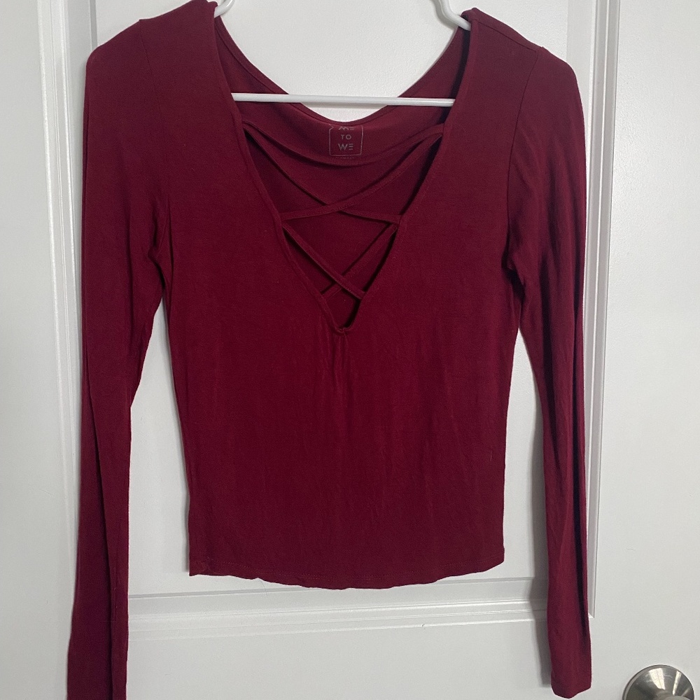 Maroon Long Sleeve